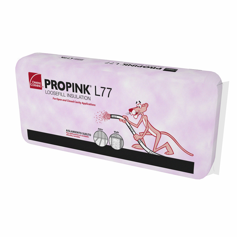 ProPink Loosefill Fiberglass Unbonded L77S